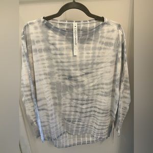 NWT Lululemon Women’s Back in Action Tie Dye Long Sleeve Shirt Sz 6